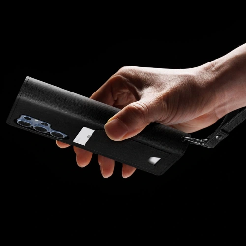 Kup Etui s klopou Spigen Wallet S Samsung Galaxy S25 Ultra Černá - SPN16655 - {ean13} - Sklep Home Screen