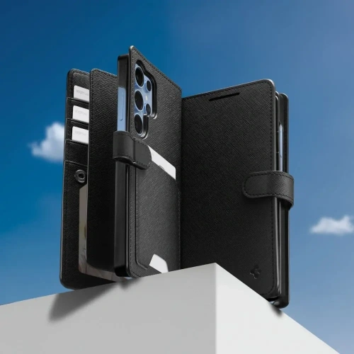 Kup Spigen Wallet S Samsung Galaxy S25 Ultra Fekete - SPN16655 - {ean13} - Sklep Home Screen