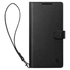 Kup Etui z klapką Spigen Wallet S Samsung Galaxy S25+ Plus Black - SPN16656 - {ean13} - Sklep Home Screen