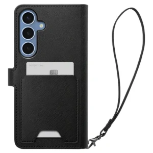 Kup Etui z klapką Spigen Wallet S Samsung Galaxy S25+ Plus Black - SPN16656 - {ean13} - Sklep Home Screen