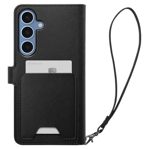 Kup Spigen Wallet S Samsung Galaxy S25+ Plus Fekete - SPN16656 - {ean13} - Sklep Home Screen