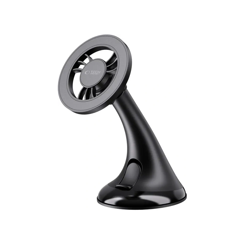 Magnetyczny uchwyt samochodowy na kokpit / szybę / do kratki Tech-Protect N56 Magnetic MagSafe Dashboard Unrg & Vent Car Mount Black