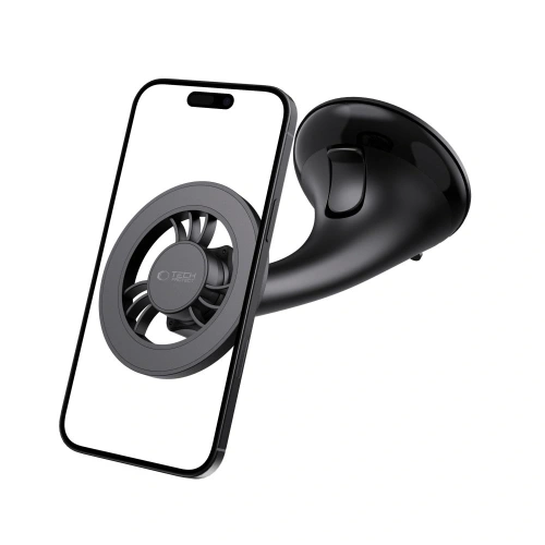 Kup Magnetický držák do auta na palubní desku / okno / do mřížky Tech-Protect N56 Magnetic MagSafe Dashboard Unrg & Vent Car Mount Black - THP3896 - {ean13} - Sklep Home Screen