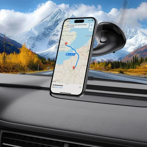Kup Magnetický držák do auta na palubní desku / okno / do mřížky Tech-Protect N56 Magnetic MagSafe Dashboard Unrg & Vent Car Mount Black - THP3896 - {ean13} - Sklep Home Screen