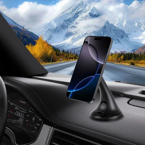 Kup Magnetický držák do auta na palubní desku / okno / do mřížky Tech-Protect N56 Magnetic MagSafe Dashboard Unrg & Vent Car Mount Black - THP3896 - {ean13} - Sklep Home Screen