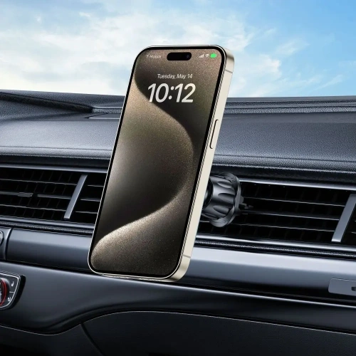 Kup Magnetický držák do auta na palubní desku / okno / do mřížky Tech-Protect N56 Magnetic MagSafe Dashboard Unrg & Vent Car Mount Black - THP3896 - {ean13} - Sklep Home Screen