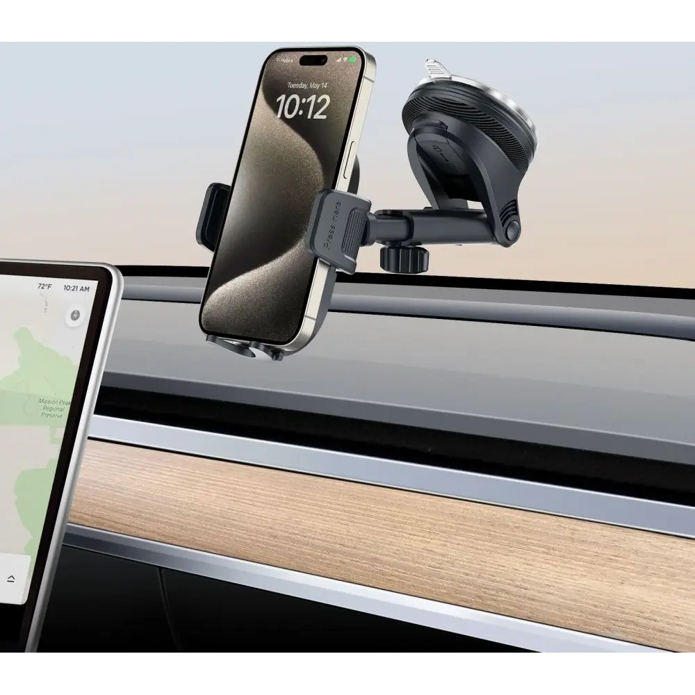 Uchwyt samochodowy na kokpit / szybę / do kratki Tech-Protect V3 Universal Dashboard & Vent Car Mount Black