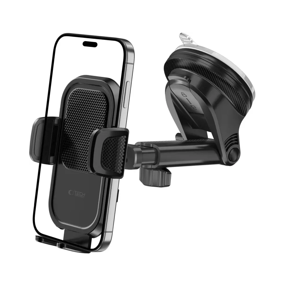 Uchwyt samochodowy na kokpit / szybę / do kratki Tech-Protect V8 Universal Dashboard & Vent Car Mount Black