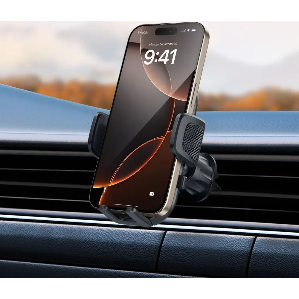 Uchwyt samochodowy do kratki Tech-Protect V8 Universal CD & Vent Car Mount Black