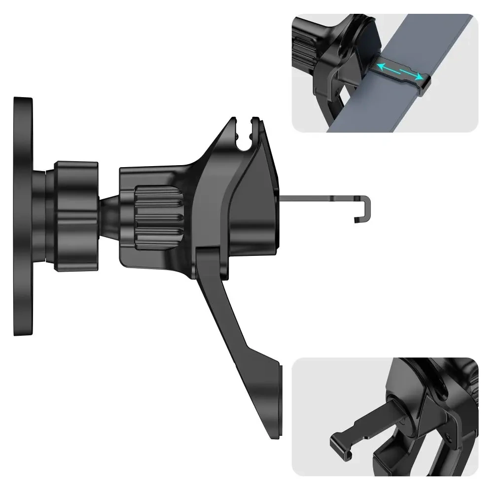 Magnetyczny uchwyt samochodowy do kratki Tech-Protect N56 Magnetic MagSafe Stable Vent Car Mount Black