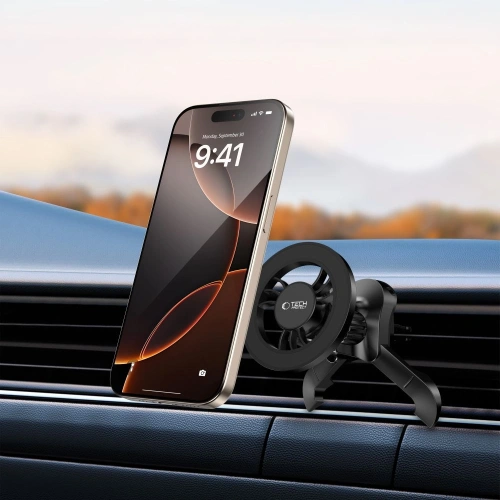 Kup Magnetyczny uchwyt samochodowy do kratki Tech-Protect N56 Magnetic MagSafe Stable Vent Car Mount Black - THP3901 - {ean13} - Sklep Home Screen