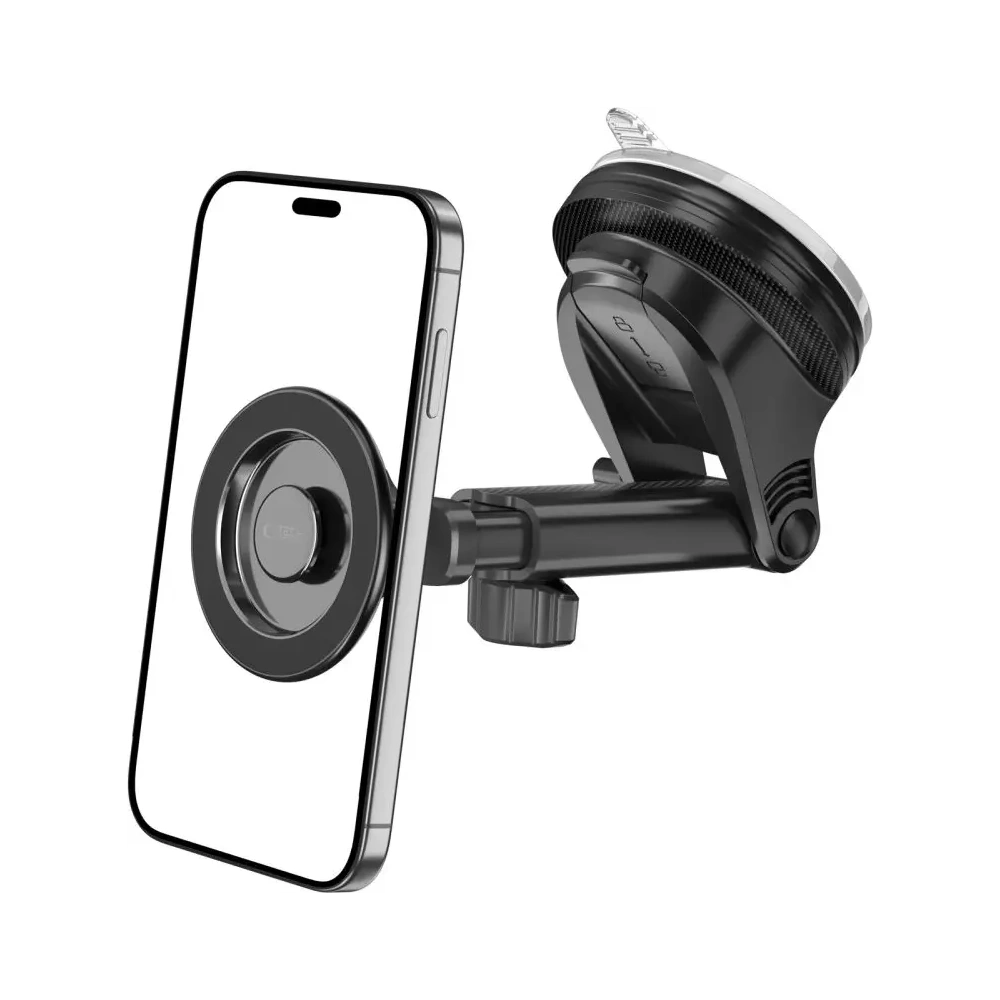 Magnetyczny uchwyt samochodowy na kokpit / szybę / do kratki Tech-Protect N58 Magnetic MagSafe Dashboard & Vent Car Mount Black
