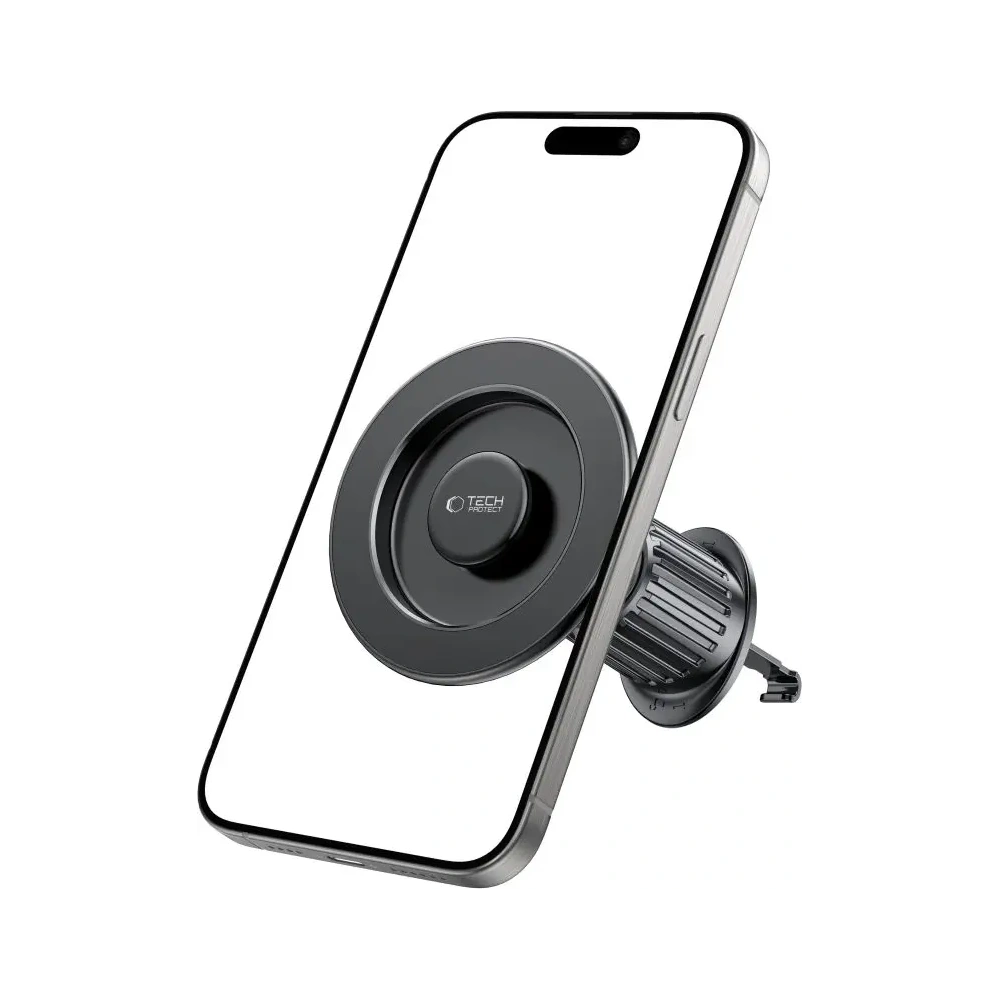 Magnetyczny uchwyt samochodowy do kratki Tech-Protect N58 Magnetic MagSafe Vent Car Mount Black