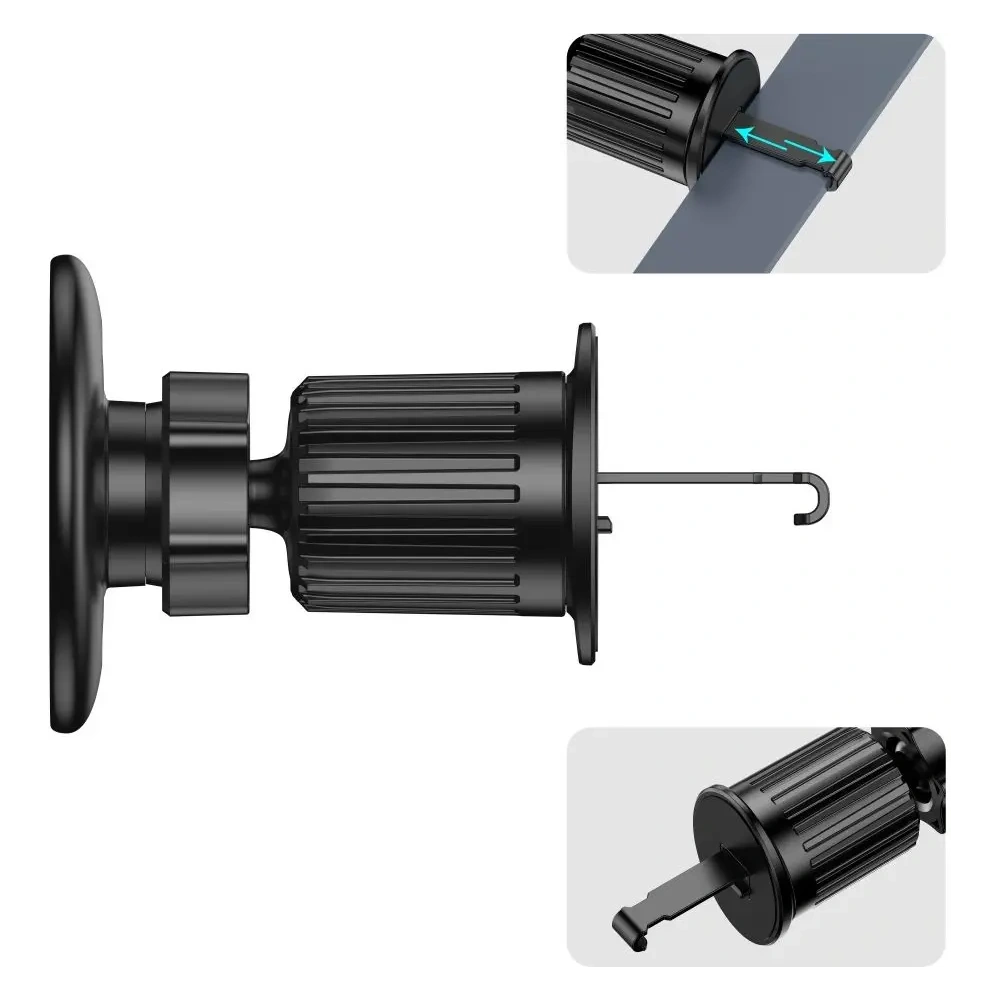 Magnetyczny uchwyt samochodowy do kratki Tech-Protect N58 Magnetic MagSafe Vent Car Mount Black