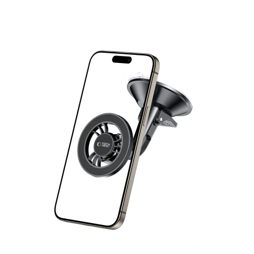 Kup Magnetyczny uchwyt samochodowy na kokpit / szybę Tech-Protect N56 Magnetic MagSafe Dashboard Shrt Car Mount Black - THP3904 - {ean13} - Sklep Home Screen
