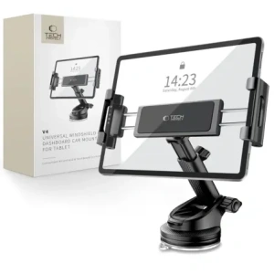 Buy Tech-Protect V4 Universal Windshield & Dashboard Car Mount For Tablet Black - THP3905 - {ean13} - Home Screen Store Europe