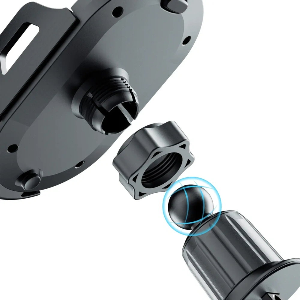 Uchwyt samochodowy do kratki Dudao F2+ zaciskowy czarny