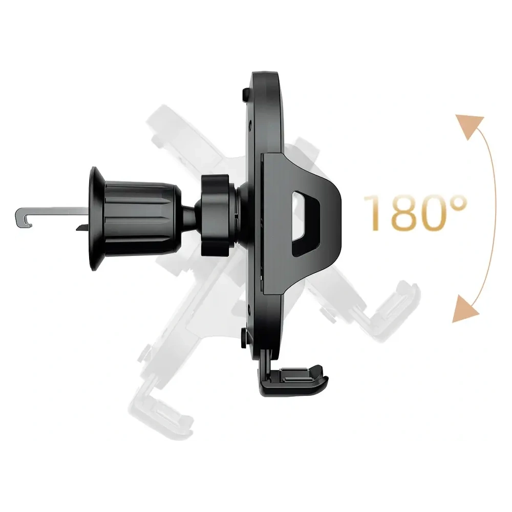 Uchwyt samochodowy do kratki Dudao F2+ zaciskowy czarny