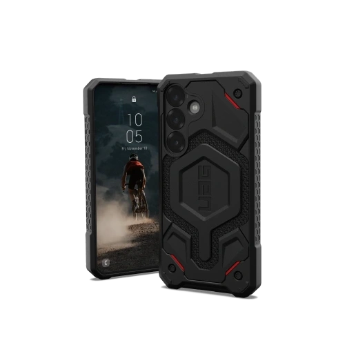 Kup UAG Urban Armor Gear Monarch Pro Samsung Galaxy S25 5G cu modul magnetic încorporat (negru kevlar) - UAG1475 - {ean13} - Sklep Home Screen