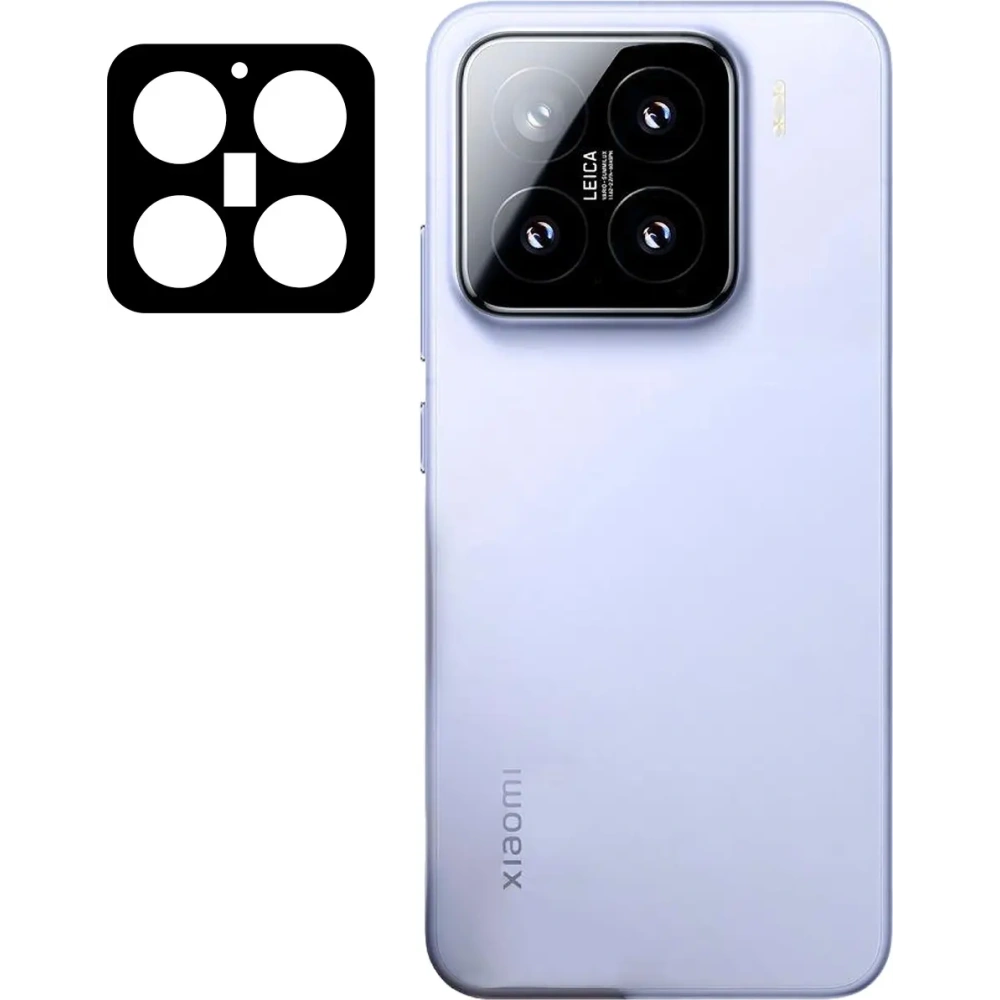 Szkło na aparat Bizon Glass Lens do Xiaomi 15 [2 PACK]