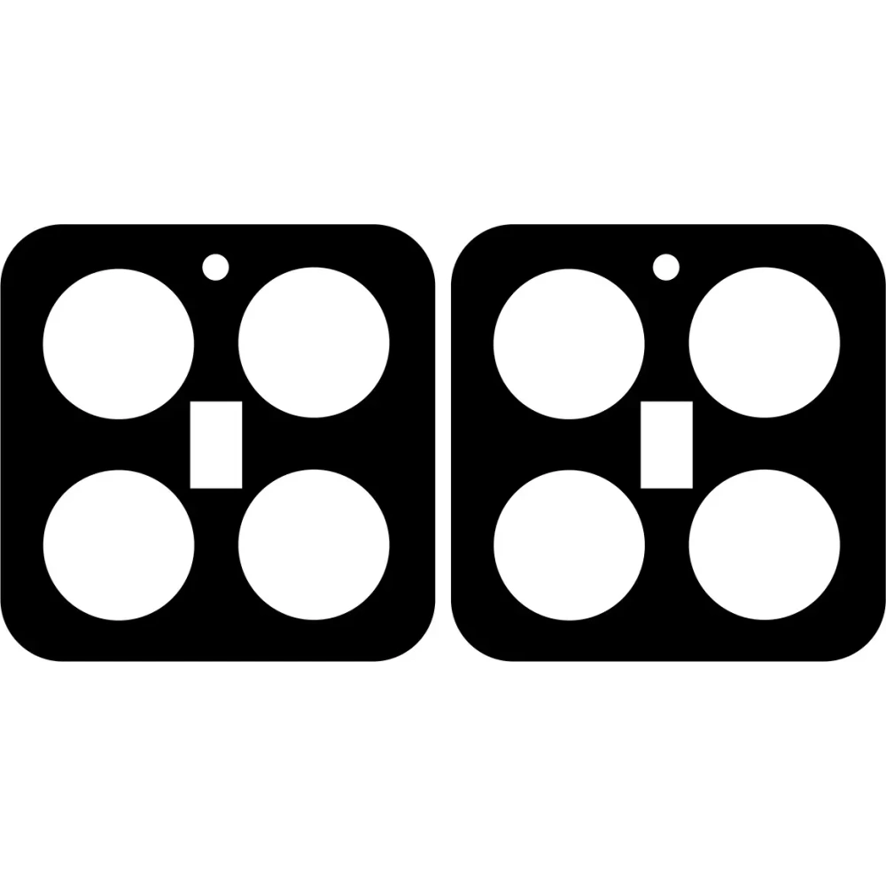 Szkło na aparat Bizon Glass Lens do Xiaomi 15 [2 PACK]