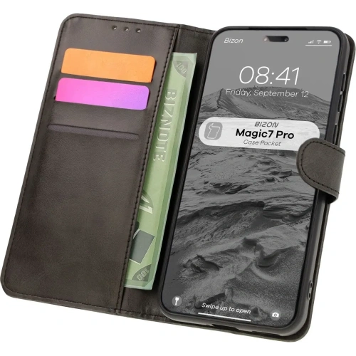 Kup Bizon Case Pocket Honor Magic7 Pro fekete - BIZ8345 - {ean13} - Sklep Home Screen