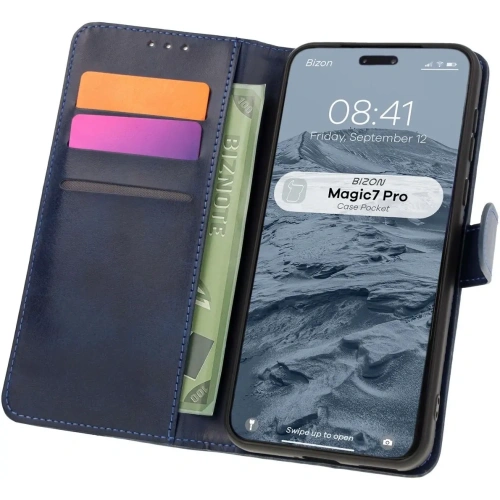Kup Bizon Case Pocket Honor Magic7 Pro tengerészkék - BIZ8346 - {ean13} - Sklep Home Screen