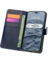 Etui z klapką Bizon Case Pocket do Honor Magic7 Pro granatowe