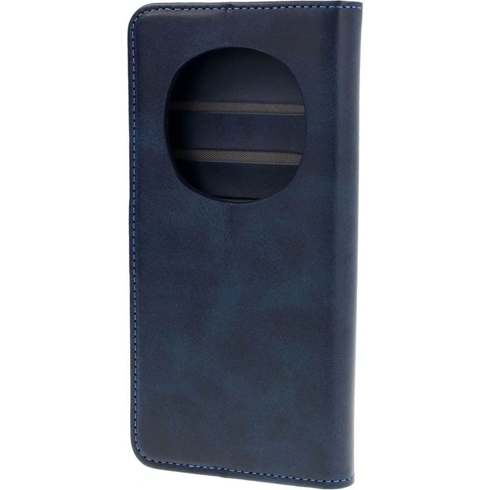 Etui z klapką Bizon Case Pocket do Honor Magic7 Pro granatowe