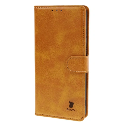 Kup Etui z klapką Bizon Case Pocket do Motorola Moto G15 / G15 Power / G05 brązowe - BIZ8347 - {ean13} - Sklep Home Screen