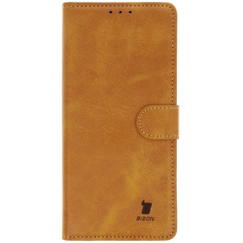 Kup Etui z klapką Bizon Case Pocket do Motorola Moto G75 5G hnědé - BIZ8350 - {ean13} - Sklep Home Screen