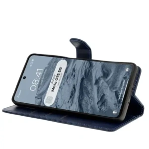 Kup Etui z klapką Bizon Case Pocket do Motorola Moto G75 5G granatowe - BIZ8352 - {ean13} - Sklep Home Screen