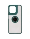 Kup Etui s úchytem na prst Bizon Case Hybrid Ring pro Motorola Moto G15 / G15 Power kouřové s tmavě zeleným rámem - BIZ8353 - {ean13} - Sklep Home Screen
