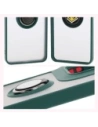 Kup Bizon Case Hybrid Ring Motorola Moto G15 / G15 Power fumuriu cu un cadru verde închis - BIZ8353 - {ean13} - Sklep Home Screen