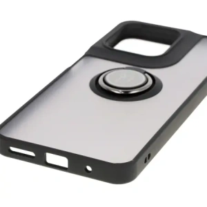 Kup Bizon Case Hybrid Ring Motorola Moto G15 / G15 Power rauchig mit einem schwarzen Rahmen - BIZ8354 - {ean13} - Sklep Home Screen