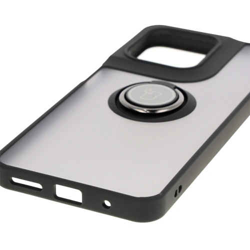 Buy Bizon Case Hybrid Ring Motorola Moto G15 / G15 Power smoky with a black frame - BIZ8354 - {ean13} - Home Screen Store Europe