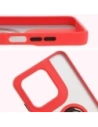 Kup Etui z uchwytem na palec Bizon Case Hybrid Ring do Motorola Moto G15 / G15 Power przydymione z czerwoną ramką - BIZ8355 - {ean13} - Sklep Home Screen
