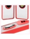 Kup Etui z uchwytem na palec Bizon Case Hybrid Ring do Motorola Moto G15 / G15 Power przydymione z czerwoną ramką - BIZ8355 - {ean13} - Sklep Home Screen