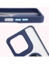 Kup Etui z uchwytem na palec Bizon Case Hybrid Ring do Motorola Moto G15 / G15 Power przydymione z granatową ramką - BIZ8356 - {ean13} - Sklep Home Screen