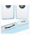 Buy Bizon Case Hybrid Ring Motorola Moto G15 / G15 Power smoky with a light blue frame - BIZ8357 - {ean13} - Home Screen Store Europe