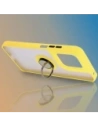 Kup Etui z uchwytem na palec Bizon Case Hybrid Ring do Motorola Moto G15 / G15 Power przydymione z żółtą ramką - BIZ8358 - {ean13} - Sklep Home Screen