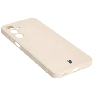 Kup Silikonowe etui z pierścieniem magnetycznym Bizon Case Silicone Magnetic Sq do Samsung Galaxy A16 4G / 5G beżowe - BIZ8359 - {ean13} - Sklep Home Screen