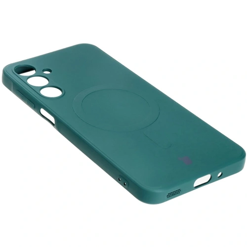 Kup Bizon Case Silikon Magnetic Sq Samsung Galaxy A16 4G / 5G dunkelgrün - BIZ8361 - {ean13} - Sklep Home Screen
