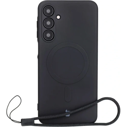 Kup Silikonové pouzdro s magnetickým kroužkem Bizon Case Silicone Magnetic Sq pro Samsung Galaxy A16 4G / 5G černé - BIZ8362 - {ean13} - Sklep Home Screen