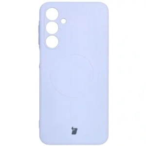 Kup Silikonowe etui z pierścieniem magnetycznym Bizon Case Silicone Magnetic Sq do Samsung Galaxy A16 4G / 5G jasnofioletowe - BIZ8364 - {ean13} - Sklep Home Screen
