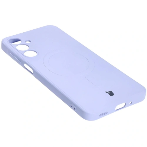 Kup Bizon Case Silicone Magnetic Sq Samsung Galaxy A16 4G / 5G violet deschis - BIZ8364 - {ean13} - Sklep Home Screen