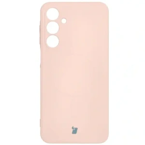 Kup Silikonowe etui z pierścieniem magnetycznym Bizon Case Silicone Magnetic Sq do Samsung Galaxy A16 4G / 5G jasnoróżowe - BIZ8365 - {ean13} - Sklep Home Screen