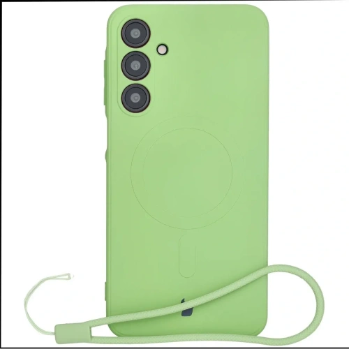 Kup Bizon Case Silicone Magnetic Sq Samsung Galaxy A16 4G / 5G világos zöld - BIZ8366 - {ean13} - Sklep Home Screen