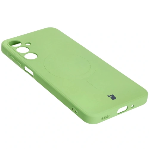 Kup Bizon Case Silicone Magnetic Sq Samsung Galaxy A16 4G / 5G világos zöld - BIZ8366 - {ean13} - Sklep Home Screen