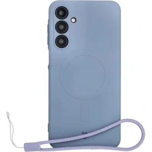Kup Silikonowe etui z pierścieniem magnetycznym Bizon Case Silicone Magnetic Sq do Samsung Galaxy A16 4G / 5G szare - BIZ8367 - {ean13} - Sklep Home Screen